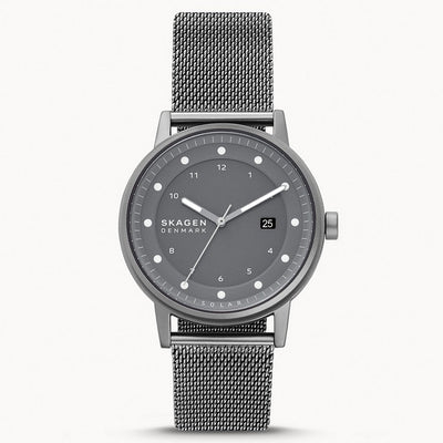 Skagen Henriksen Men's Grey Dial & Chain Watch