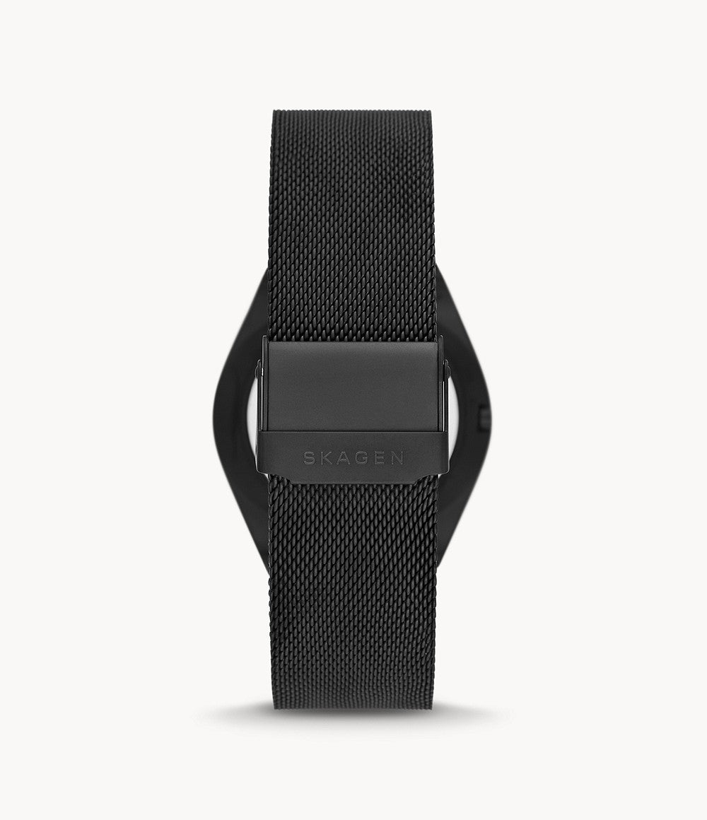 Skagen Grenen  Black Dial Men 37mm