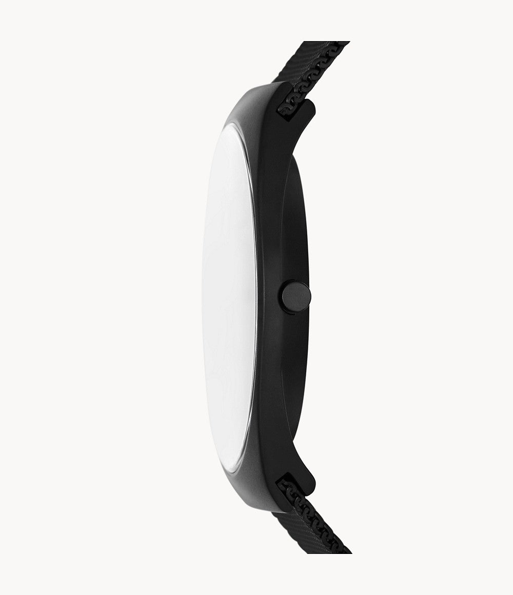 Skagen Grenen  Black Dial Men 37mm