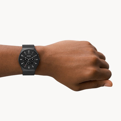 Skagen Grenen  Black Dial Men 42mm