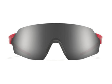 Gloss Race Red Frame - Dark Arctic Mirror Lens