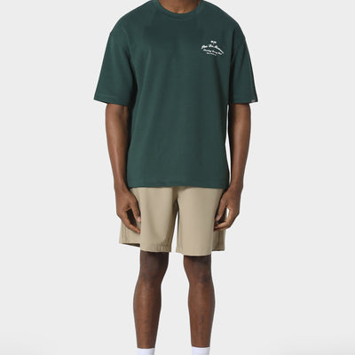 Pas De Monaco Slanted Pedosa Green T-Shirt