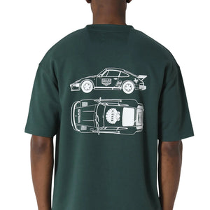 Pas De Monaco Slanted Pedosa Green T-Shirt