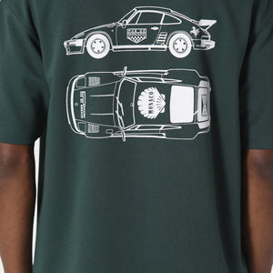 Pas De Monaco Slanted Pedosa Green T-Shirt