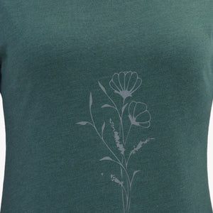 Cotton Blend Sleep Dress - Olive