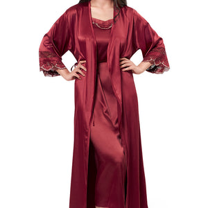 Eternal Bliss Robe - Red Berry