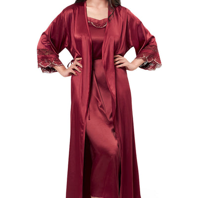 Eternal Bliss Robe - Red Berry