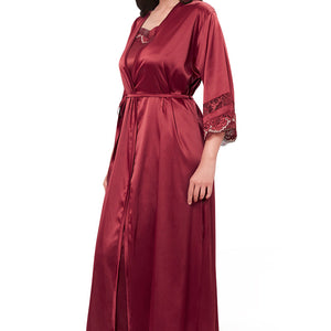 Eternal Bliss Robe - Red Berry