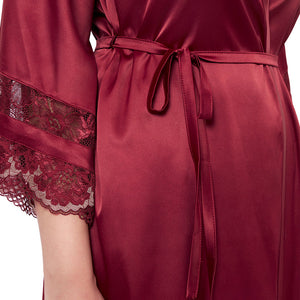 Eternal Bliss Robe - Red Berry