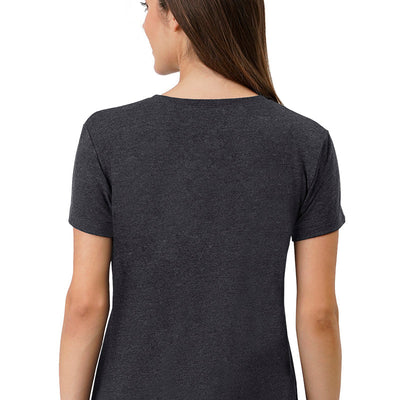 Cotton Blend Sleep T-shirt - Charcoal