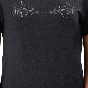 Cotton Blend Sleep T-shirt - Charcoal