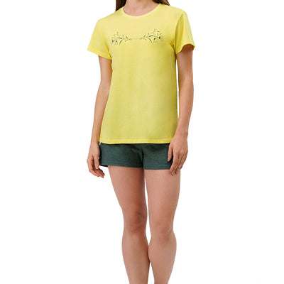 Cotton Blend Sleep T-shirt - Limelight