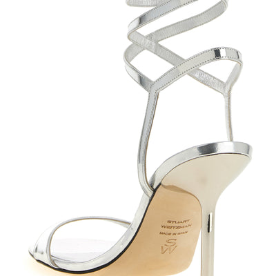 Stuart Weitzman Nudistini Wrap Sandals