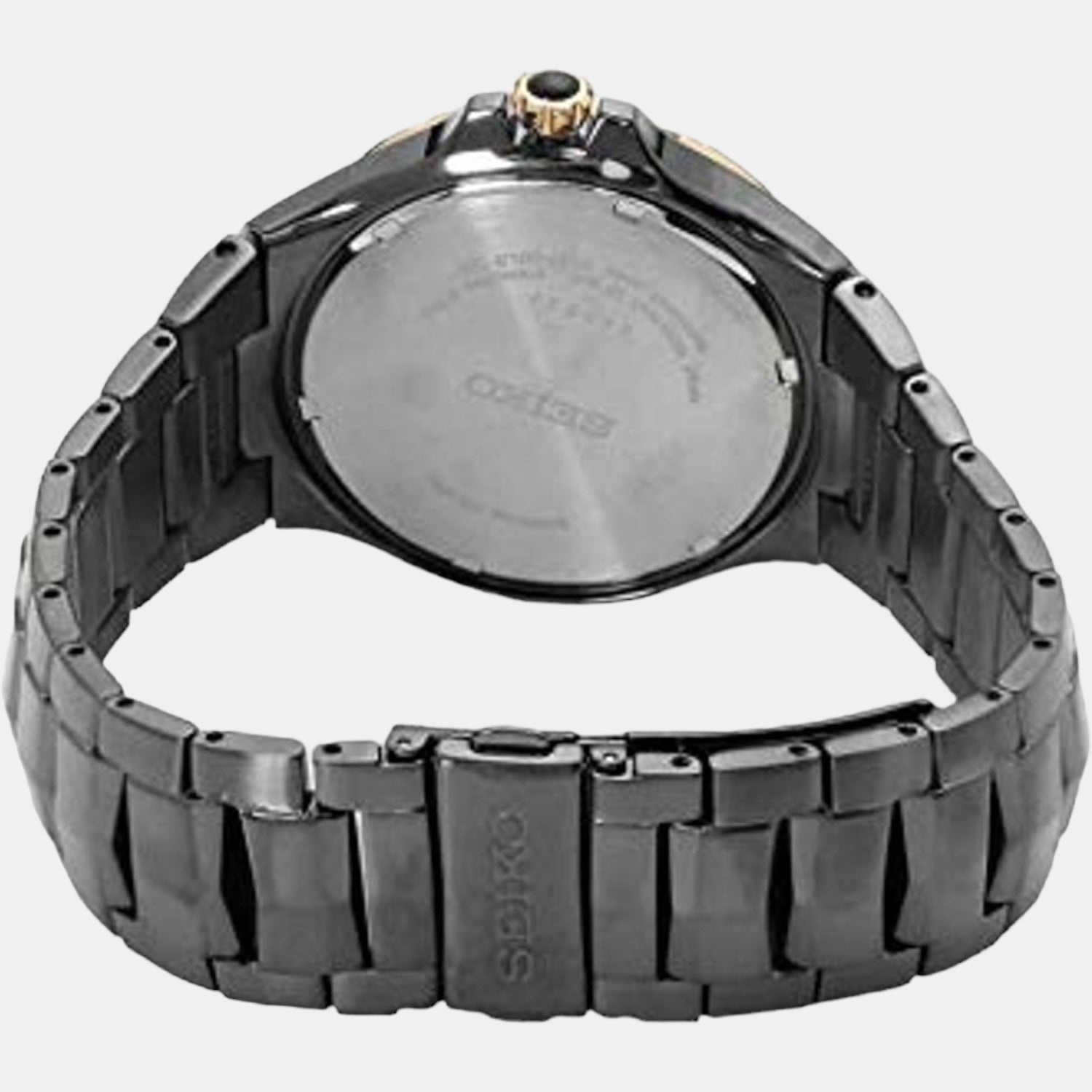 Coutura Men Solar Black Dial Analog Stainless Steel Watch SNE506P9