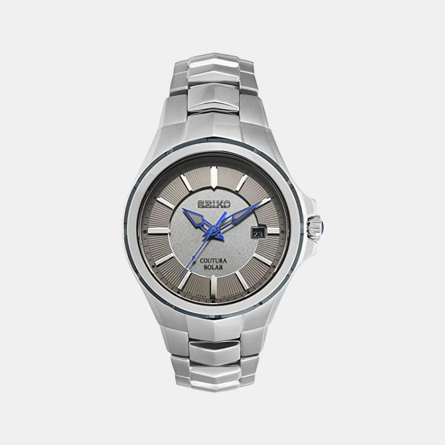 Coutura Men Quartz Grey Dial Analog Stainless Steel Watch SNE565P9
