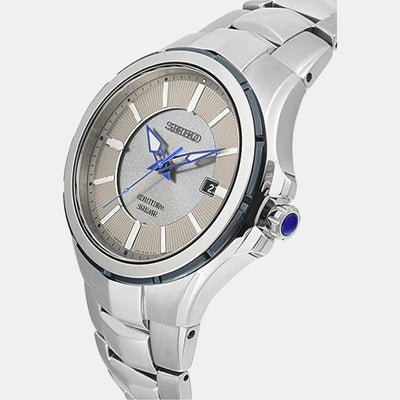 Coutura Men Quartz Grey Dial Analog Stainless Steel Watch SNE565P9