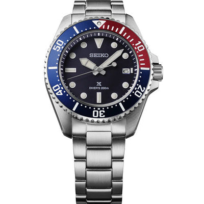 Seiko Prospex Solar Diver's Blue Dial 41mm Men SNE595P1