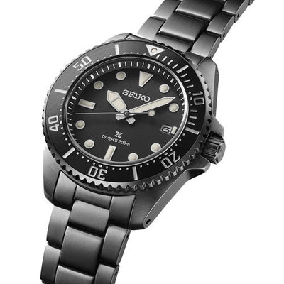 Seiko Prospex Solar Diver's Black Dial 41mm Men SNE599P1