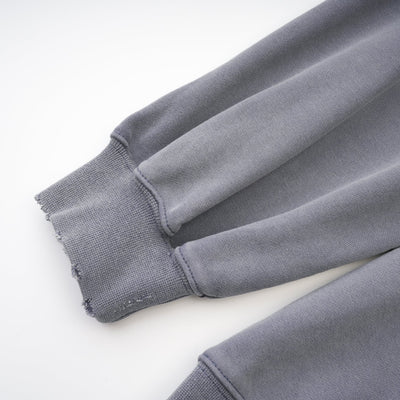 STUDS CROSS PATCH ZIP HOODIE