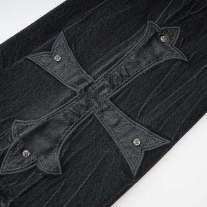Studs Cross Denim Jeans