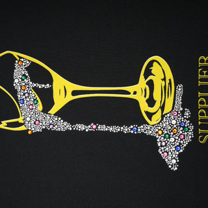 RHINESTONE GLASS TEE