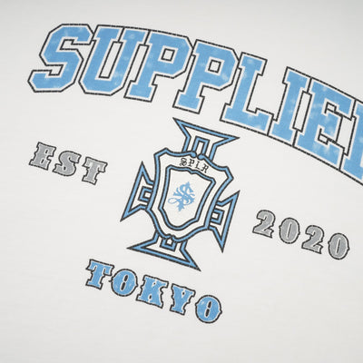 CROSS COLLEGE LOGO RAGLAN TEE