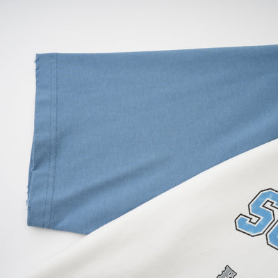 CROSS COLLEGE LOGO RAGLAN TEE