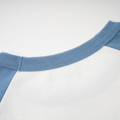 CROSS COLLEGE LOGO RAGLAN TEE