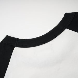 CROSS COLLEGE LOGO RAGLAN TEE