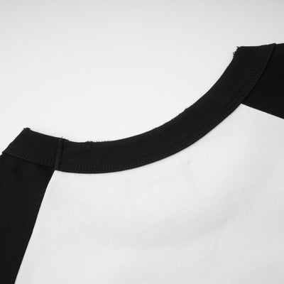 CROSS COLLEGE LOGO RAGLAN TEE