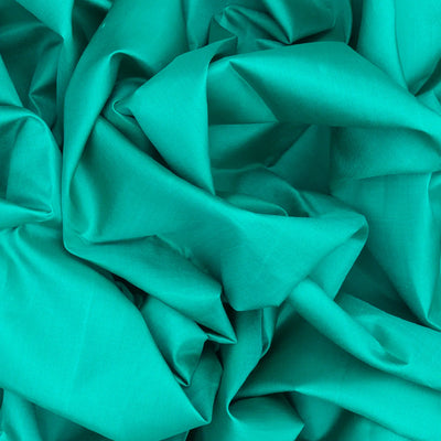 Aquamarine Handloom Soft Silk Saree With Contrast Pallu-Aquamarine
