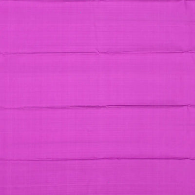 Turquoise Handloom Soft Silk Saree With Contrast Pallu-Turquoise