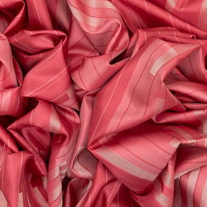 Baby Pink Handloom Soft Silk Saree With Stripes-Baby Pink