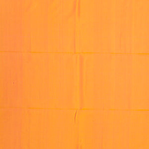 Mustard Handloom Soft Silk Saree With Stripes & Buttas-Mustard