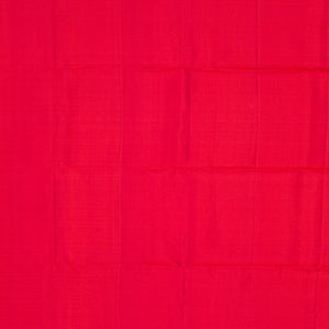 Yellow Handloom Soft Silk Saree With Checks & Buttas-Yellow