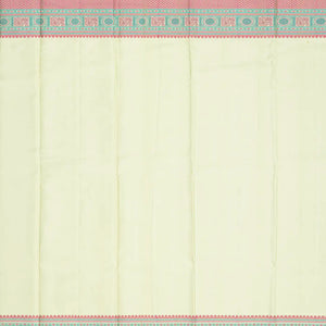 Light Green Handloom Soft Silk Saree With Kamalam Buttas-Light Green