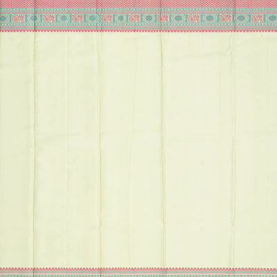 Light Green Handloom Soft Silk Saree With Kamalam Buttas-Light Green