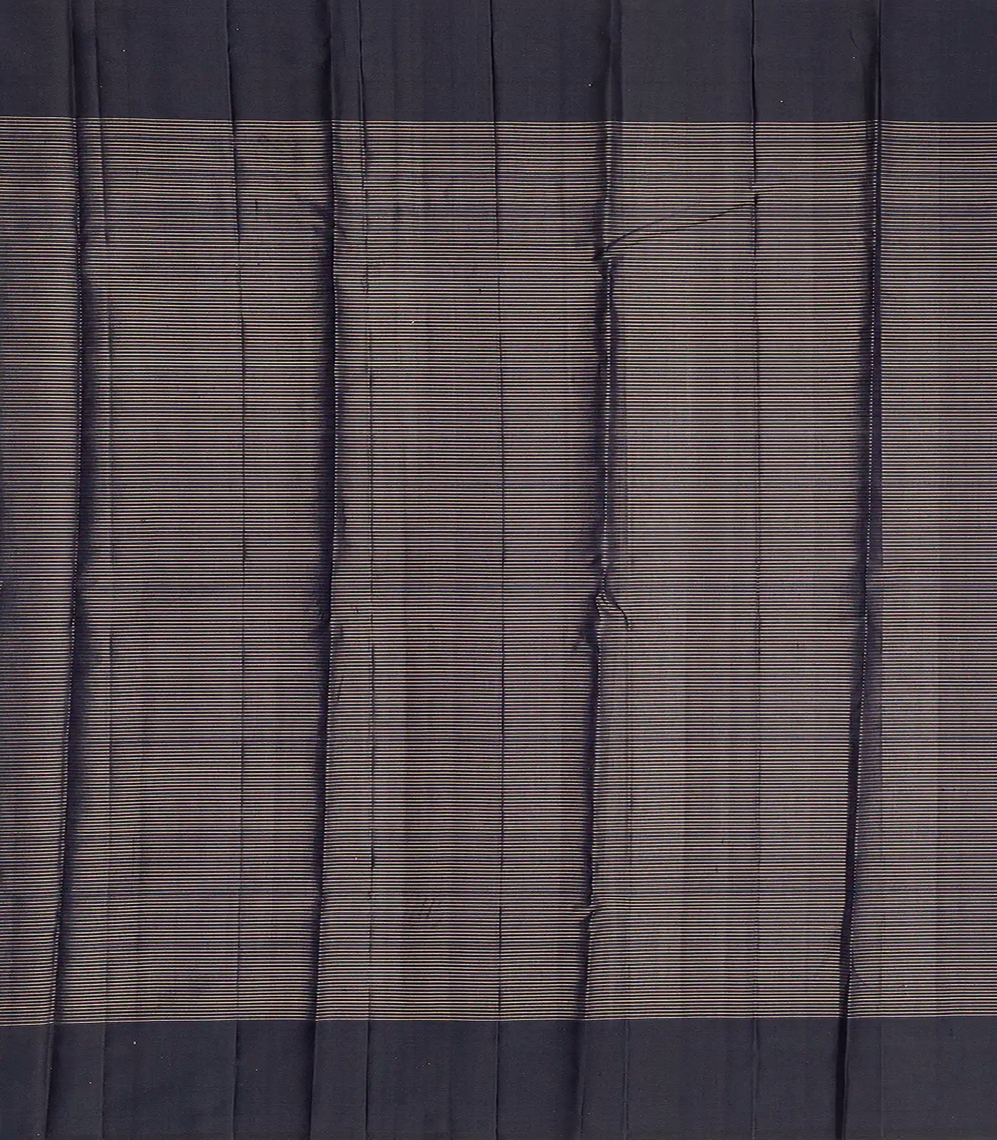 Red Handloom Soft Silk Saree With Stripes & Buttas-Red