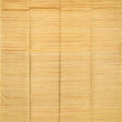 Sandal Handloom Soft Silk Saree With Stripes-Sandal