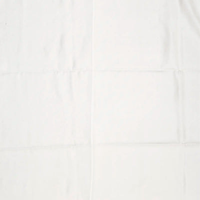 White Handloom Soft Silk Saree With Floral Motifs-White