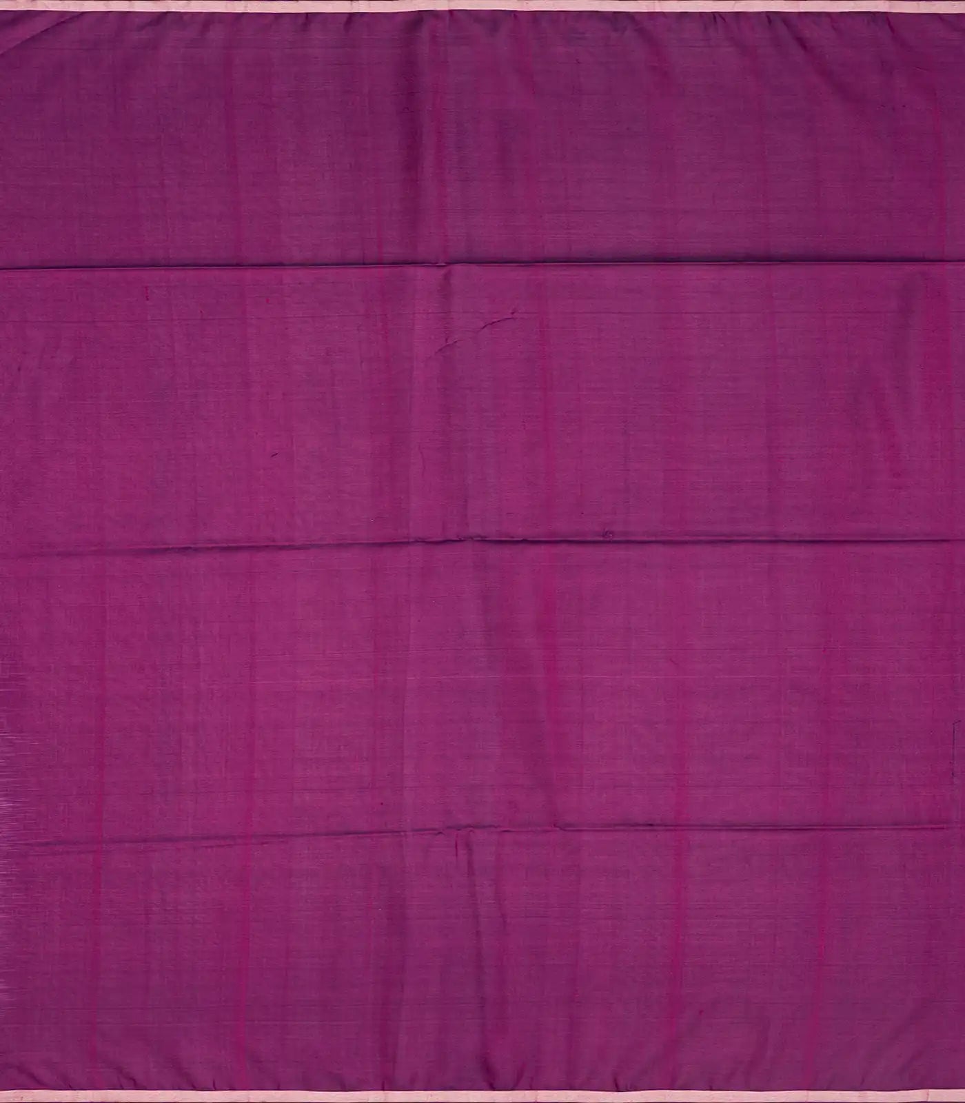 Magenta Handloom Soft Silk Saree With Stripes-Magenta