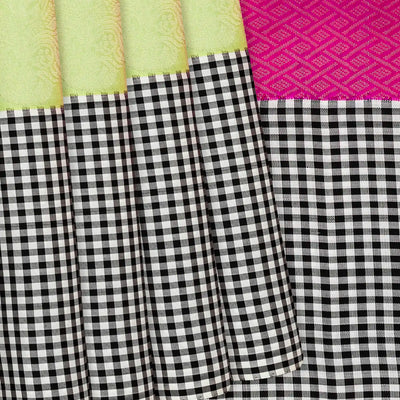 Shadow Green Handloom Soft Silk Saree With Buttas-Shadow Green