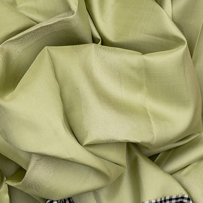 Shadow Green Handloom Soft Silk Saree With Buttas-Shadow Green