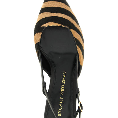 Stuart Weitzman Vinnie Pony Hair Slingbacks