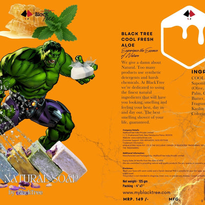HULK NATURAL SOAP Cool Fresh Aloe