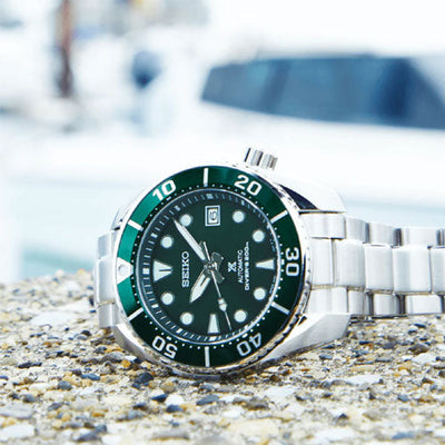 Seiko Prospex Green Dial Men 45mm