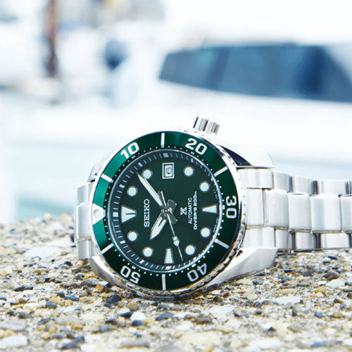 Seiko Prospex Green Dial Men 45mm
