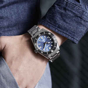 Seiko Prospex Glacier Save the Ocean 1965 Re-Interpretation Blue Dial Men 40.5mm SPB297J1