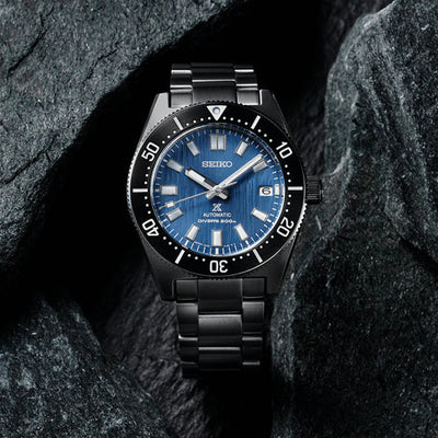 Seiko Prospex Glacier Save the Ocean 1965 Re-Interpretation Blue Dial Men 40.5mm SPB297J1