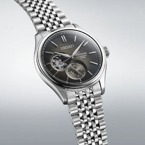 Seiko Presage Classic Series Sumi-iro Open heart Black Dial Men 40.2mm SPB471J1